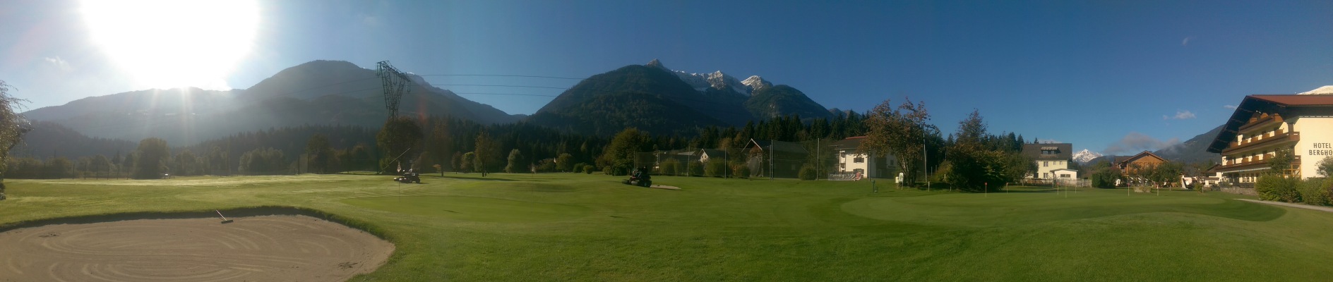 Golfplatz Panorama